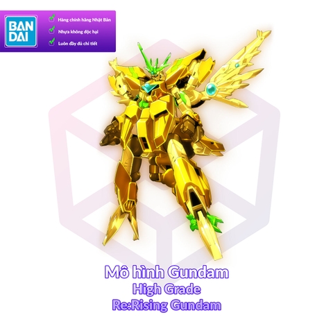 Mô Hình Gundam Bandai HG Re Rising Gundam 1/144 Build Divers Re Rise [GDB] [BHG]