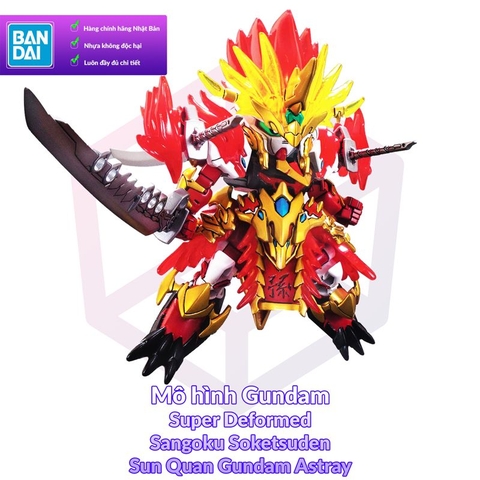 Mô Hình Gundam Bandai SD 11 Sun Quan Gundam Astray  - Tôn Quyền - Sangoku Soketsuden [GDB] [BSD]