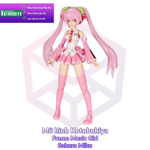 Mô hình Kotobukiya Frame Music Girl Sakura Miku [KTB]