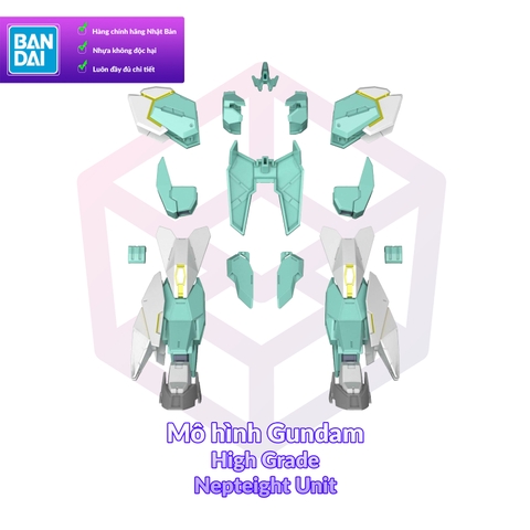 Mô Hình Phụ kiện Gundam Bandai HG Nepteight Unit 1/144 Build Divers Re RISE [GDB] [BHG]