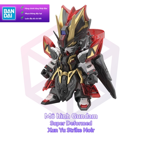 Mô Hình Gundam Bandai SD 025 Xun Yu Strike Noir Sangoku Soketsuden [GDB] [BSD]