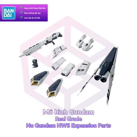 Mô Hình Phụ kiện Gundam P-Bandai RG Nu Gundam HWS Expansion Parts 1/144 Char’s Counterattack [GDB] [BRG]
