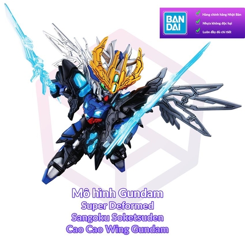 Mô Hình Gundam Bandai SD 04 Cao Cao Wing Gundam - Tào Tháo Sangoku Soketsuden [GDB] [BSD]