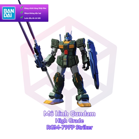 Mô Hình Gundam Bandai HG 072 RGM-79FP GM Striker 1/144 MS Gundam UC [GDB] [BHG]