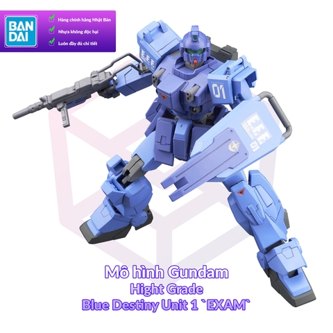 Mô Hình Gundam Bandai HG 207 Blue Destiny Unit 1 EXAM 1/144 MS Gundam UC [GDB] [BHG]