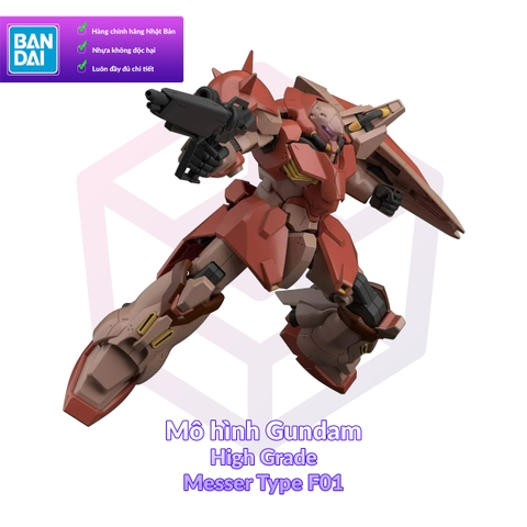 Mô Hình Gundam Bandai HG 233 Messer Type F01 1/144 UC Gundam Hathaway`s Flash [GDB] [BHG]