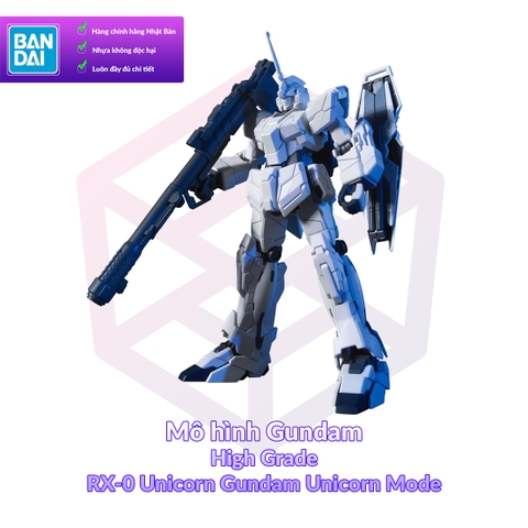 Mô Hình Gundam Bandai HG 101 Unicorn Gundam Unicorn Mode 1/144 MS Gundam UC [GDB] [BHG]