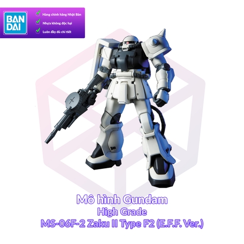 Mô Hình Gundam Bandai HG 107 Zaku II Type F2 EFF Ver 1/144 UC Gundam 0083 [GDB] [BHG]