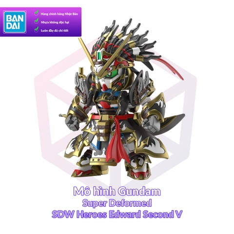 Mô Hình Gundam Bandai SDW Heroes 05 Edward Second V SD Gundam World Heroes [GDB] [BSD]