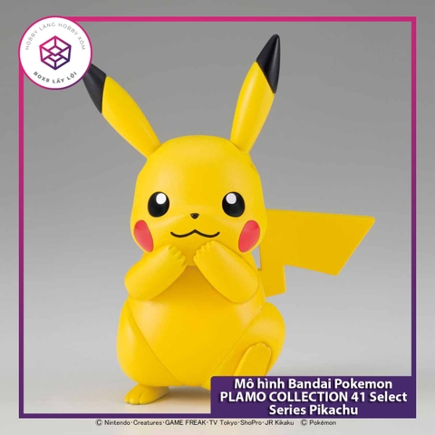 Mô hình Bandai Pokemon PLAMO COLLECTION 41 Select Series Pikachu [GDB]
