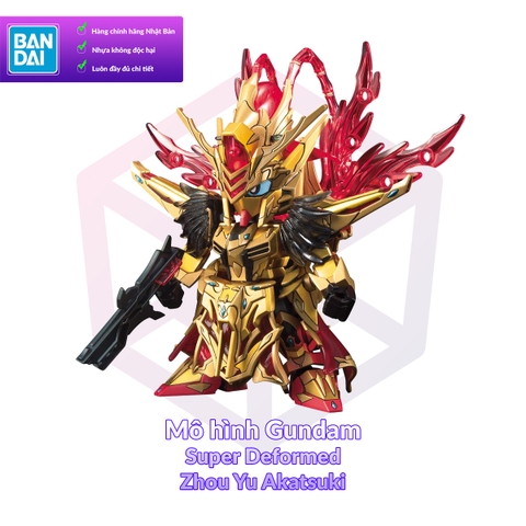 Mô Hình Gundam Bandai SD 023 Zhou Yu Akatsuki Chu Du Sangoku Soketsuden [GDB] [BSD]