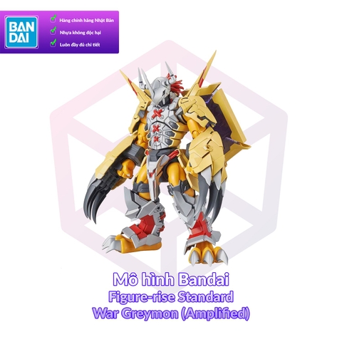 Mô hình Bandai Figure-rise Standard War Greymon (Amplified) Digimon [FRS]