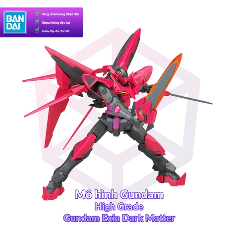 Mô hình Gundam Bandai HG 013 Gundam Exia Dark Matter 1/144 Build Fighters [GDB] [BHG]