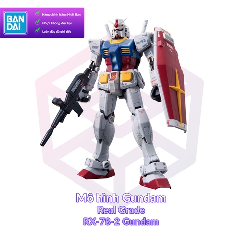 Mô Hình Gundam Bandai RG 01 RX-78-2 Gundam 1/144 MS Gundam UC [GDB] [BRG]