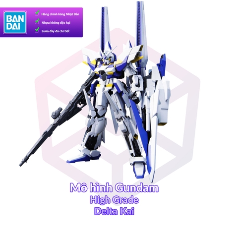Mô Hình Gundam Bandai HG 148 Gundam Delta Kai 1/144 UC [GDB] [BHG]