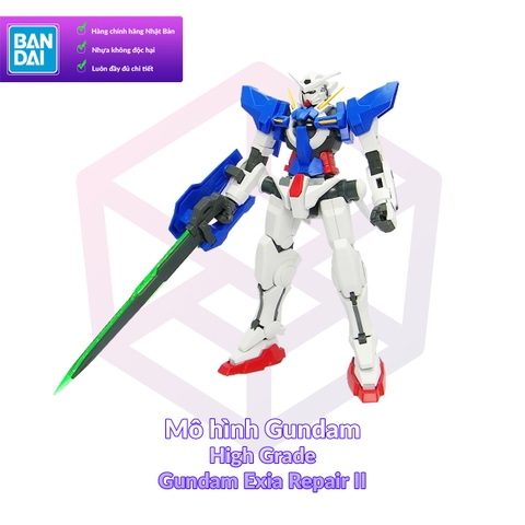 Mô Hình Gundam Bandai HG 044 Gundam Exia Repair II 1/144 Gundam 00 [GDB] [BHG]