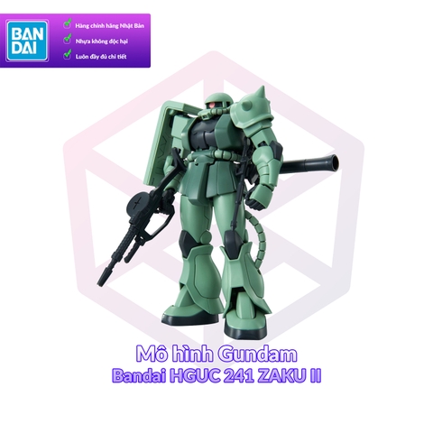 Mô hình Gundam Bandai HGUC 241 ZAKU II 1/144 MS Gundam [GDB] [BHG]