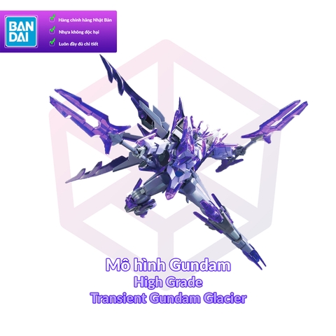 Mô Hình Gundam Bandai HG 050 Transient Gundam Glacier 1/144 Build Fighters Honoo Try [GDB] [BHG]