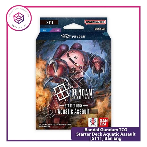 Thẻ bài Bandai Gundam TCG Starter Deck Aquatic Assault [ST11] Bản Eng [TCG]
