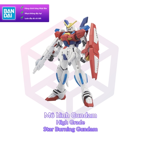 Mô hình Gundam Bandai HG 058 Star Burning Gundam 1/144 Build Fighters [GDB] [BHG]