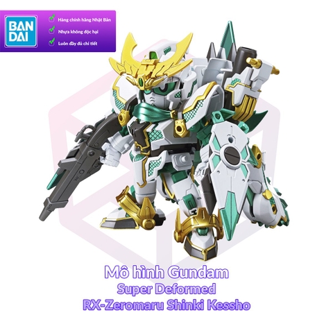 Mô Hình Gundam Bandai SD 026 RX-Zeromaru Shinki Kessho Build Divers [GDB] [BSD]