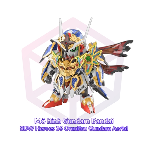 Mô hình Gundam Bandai SDW Heroes 36 Onmitsu Gundam Aerial [GDB] [BSD]