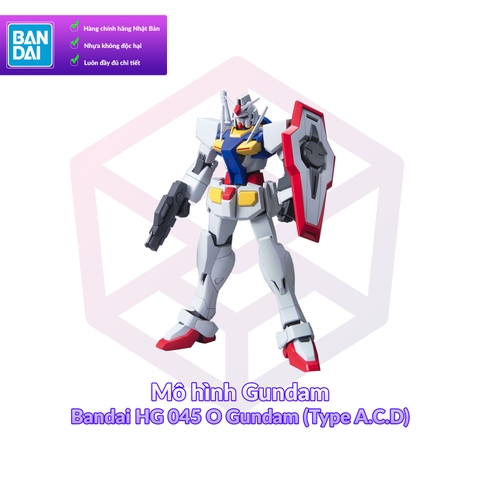 Mô hình Gundam Bandai HG 045 O Gundam (Type A.C.D) 1/144 Gundam 00 [GDB] [BHG]