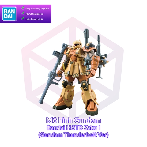 Mô Hình Gundam Bandai HGTB Zaku I (Gundam Thunderbolt Ver) 1/144 Thunderbolt [GDB] [BHG]