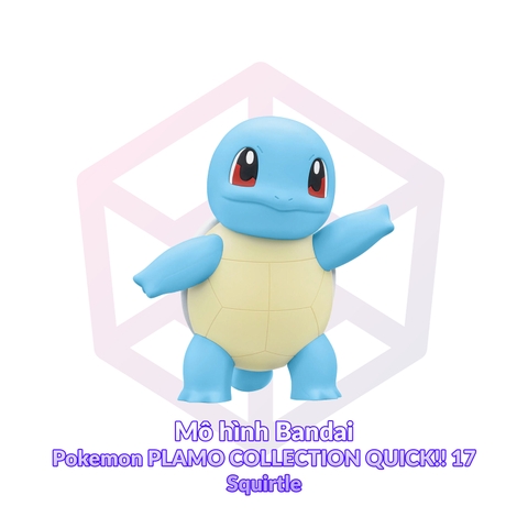 Mô hình Bandai Pokemon PLAMO COLLECTION QUICK!! 17 Squirtle [GDB]