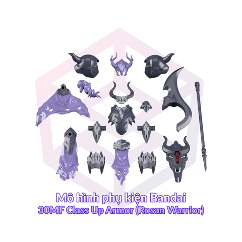 Mô hình phụ kiện Bandai 30MF Class Up Armor (Rosan Warrior) [GDB] [30MF]