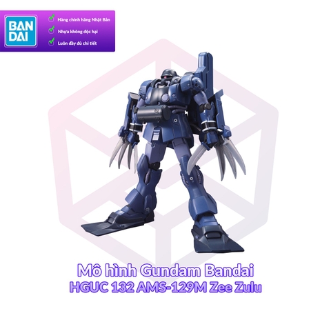 Mô hình Gundam Bandai HGUC 132 AMS-129M Zee Zulu 1/144 MS Gundam UC [GDB] [BHG]