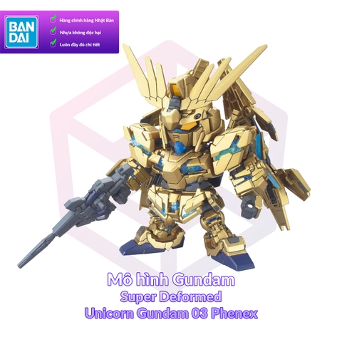 Mô hình Gundam Bandai SD BB 394 Unicorn Gundam 03 Phenex [GDB] [BSD]