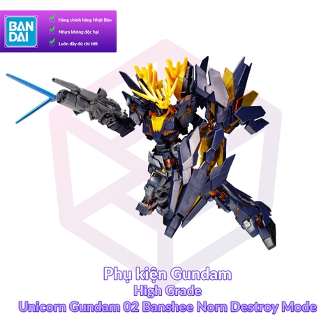 Mô Hình Gundam Bandai HG 175 Unicorn Gundam 02 Banshee Norn Destroy Mode 1/144 UC [GDB] [BHG]