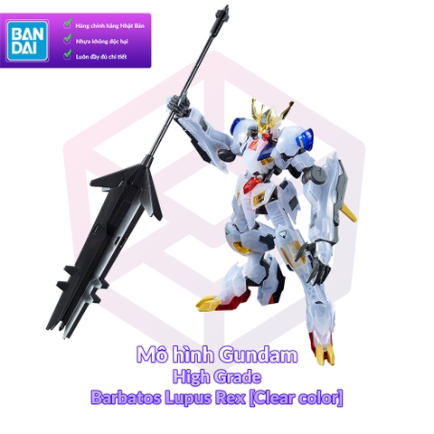 Mô hình Gundam P-Bandai HG Gundam Barbatos Lupus Rex [Clear Color] 1/144 Iron-Blooded Orphans [GDB] [BHG]