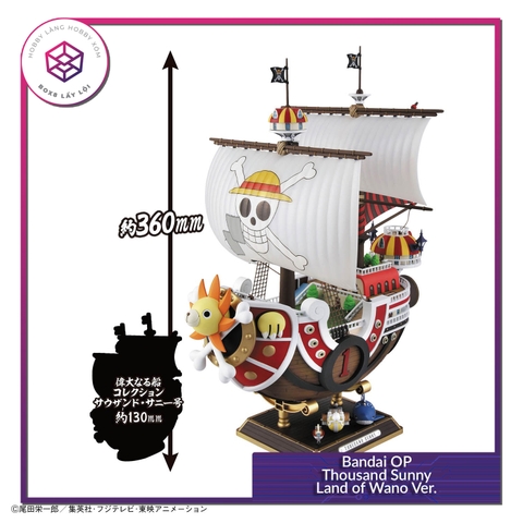 Mô hình Bandai OP Thousand Sunny Land of Wano Ver. [GDB] [MKB]