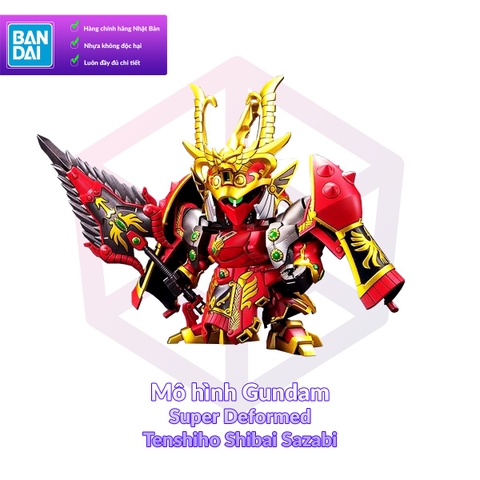 Mô Hình Gundam Bandai SD BB 362 Tenshiho Shibai Sazabi SD Sangokuden [GDB] [BSD]