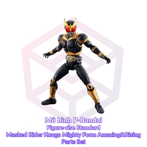 Mô hình P-Bandai Figure-rise Standard Masked Rider Kuuga Mighty Form Amazing&Rising Parts Set [GDB] [FRS]