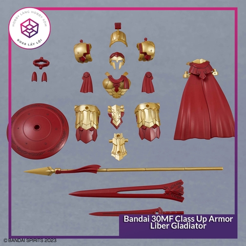 Mô hình Bandai 30MF Class Up Armor Liber Gladiator [GDB] [30MF]