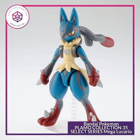 Mô hình Bandai Pokemon PLAMO COLLECTION 35 SELECT SERIES Mega Lucario [GDB] [MKB]