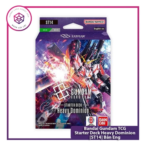 Thẻ bài Bandai Gundam TCG Starter Deck Heavy Dominion [ST14] Bản Eng [TCG]