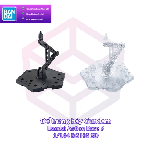 Đế trưng bày Gundam Bandai Action Base 5 1/144 RG HG SD - Base [TAM]