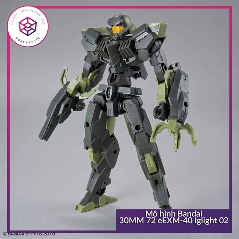 Mô hình Bandai 30MM 72 eEXM-40 Iglight 02 [GDB] [30MM]