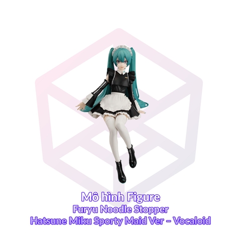 Mô hình Figure Furyu Noodle Stopper Hatsune Miku Sporty Maid Ver – Vocaloid [FCH]