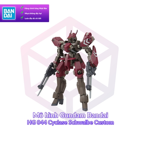 Mô hình Gundam Bandai HG 044 Cyclase Schwalbe Custom 1/144 Iron Blooded Orphans [GDB] [BHG]