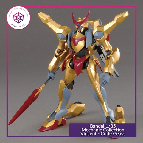 Mô hình Bandai 1/35 Mechanic Collection Vincent - Code Geass [GDB] [MKB]