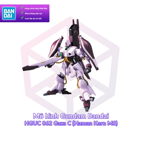 Mô hình Gundam Bandai HGUC 062 Gaza C (Haman Karn MS) 1/144 MS Zeta Gundam [GDB] [BHG]