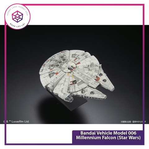 Mô Hình Bandai Vehicle Model 006 Millennium Falcon (Star Wars) [GDB] [MKB]