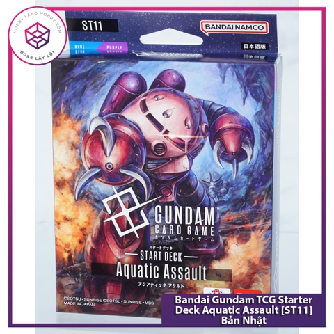 Thẻ bài Bandai Gundam TCG Starter Deck Aquatic Assault [ST11] Bản JP [TCG]