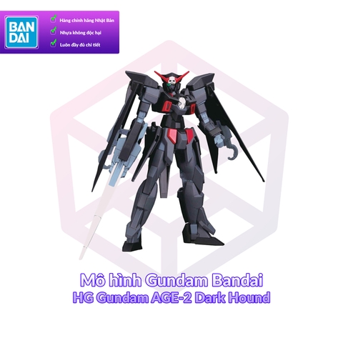 Mô hình Gundam Bandai HG Gundam AGE-2 Dark Hound 1/144 [GDB] [BHG]