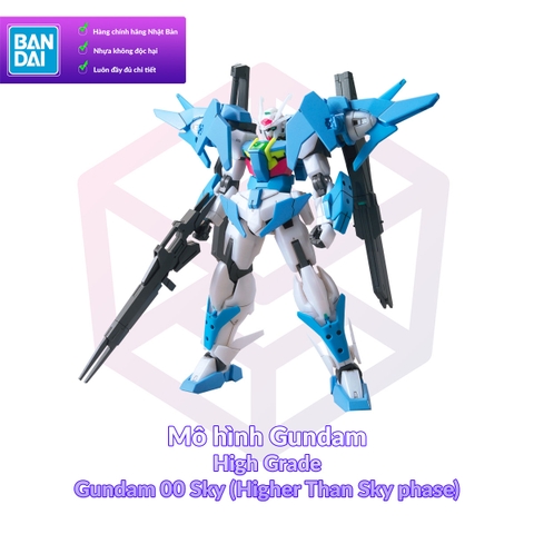 Mô Hình Gundam Bandai HG 014-SP Gundam 00 Sky (Higher Than Sky phase) 1/144 BD [GDB] [BHG]